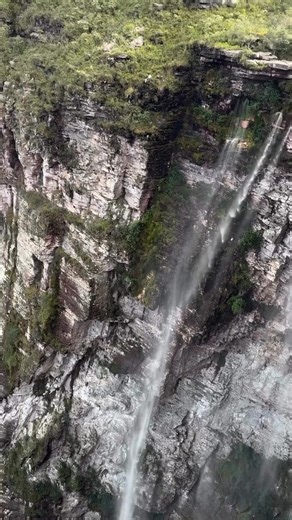 Vertigo just joined the chat 😱 📍 Vale do Pati, in Chapada Diamantina National Park, Brazil, is considered one of the most incredible multi-day hikes in South America. Think untouched wilderness, massive canyons, and hidden waterfalls deep in the valley. 🇧🇷 How to get there From the USA, fly to Salvador, Bahia (SSA) ✈️ From Salvador, take a domestic flight or bus to Lençóis, the main gateway town to Chapada Diamantina. 🥾 Access to Vale do Pati is only on foot, via 3-5 day treks, entering thr