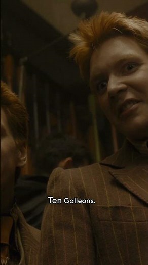 Asking Fred and George for a discount #HarryPotter #RonWeasley #WeasleyTwins