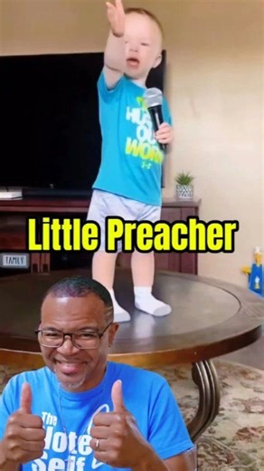 This Toddler Grabbed the Mic… And Started PREACHING 😂🔥#thenote2selfguy #jesus #faith #kids #funny #preach #preacher #preaching #churchfamily #children #family | Daniel Talley