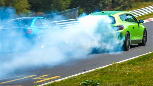 Nürburgring crazy drivers & bikers highlights & fails