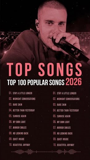 Top Hits 2026 - Music 2026 Best Pop Music Playlist #music #pophits #topmusic #popsongs