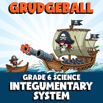 Integumentary System GRUDGEBALL Science Game - No Prep Grade 6 Review