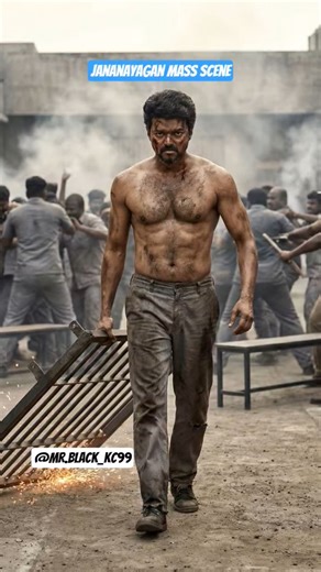 jananayagan fight scene 🔥💯 picture 💜❤️#vijay #anirudh #tamilcinema #thalapathy #vijay #vijayfans#