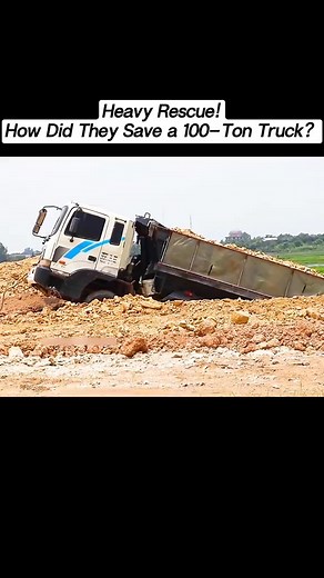 98K views · 927 reactions | Heavy RescueHow Did They Save a 100-Ton Truck #Machines #Loader #Machine #Excavator #Bulldozer #Manual #Manufacturing #Build #Modification #Creativity #factory | Givebirthto.three | Facebook