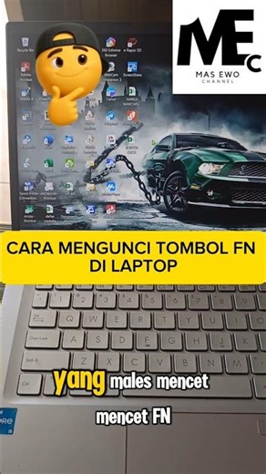 HOW TO LOCK THE FN BUTTON ON A LAPTOP‼️ #shorts #lock #button #laptop #fn