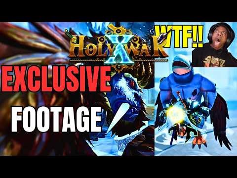 HOLY WAR X EXCLUSIVE GAMEPLAY FOOTAGE + RELEASE Date SPECULATIONS!!