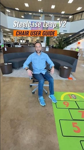 Learn how to use your Steelcase Leap v2 office chair #steelcaseleap #steelcase #officetools howto