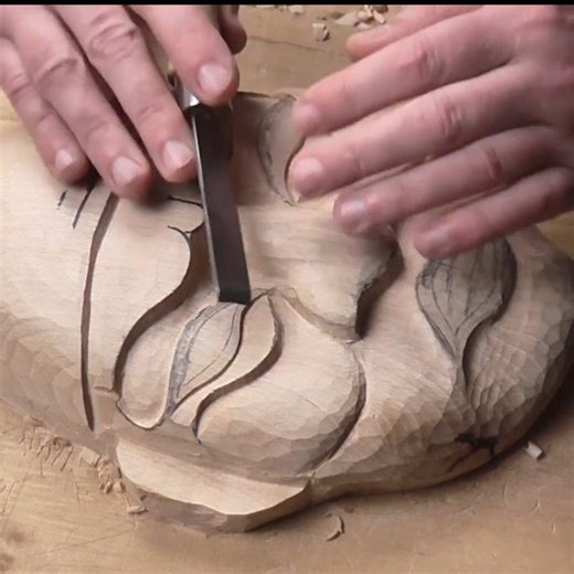 Making Traditional wooden mask. | Magic Handicraft Projects