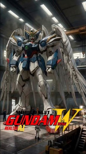 Real Life Gundam Wing AI Transformation! Main Hero & Gundam Reveal | Part 2 #gundam #ガンダム