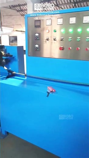 Brass Radiator Core Oval Flat Solder Tin Coated Tube Making Forming Machine #machine