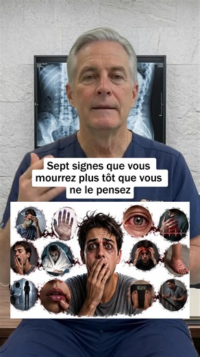 7 signes qui indiquent un risque de mortalité précoce