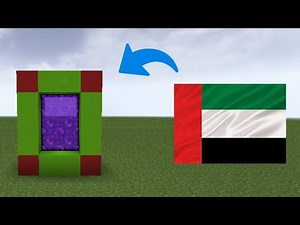 HOW TO MAKE A UNITED ARAB EMIRATES (Dubai) PORTAL - MINECRAFT