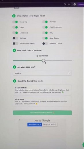 Customize Recipes with AI Based on What’s in Your Fridge”
