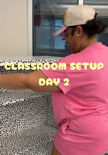 Classroom Setup Day 2: One Shelf, One Faithful Step