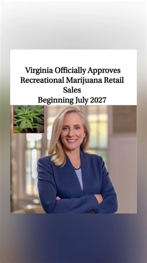Virginia Greenlights Recreational Cannabis Sales! 🌿#shorts