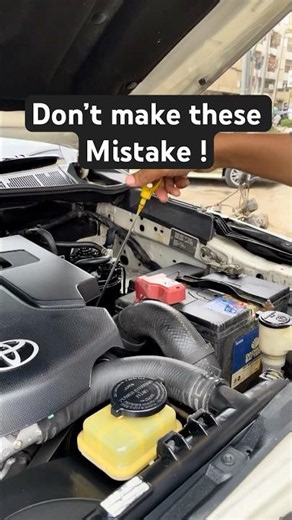 How to Check Engine Oil Correctly | Easy Car Maintenance #Shorts