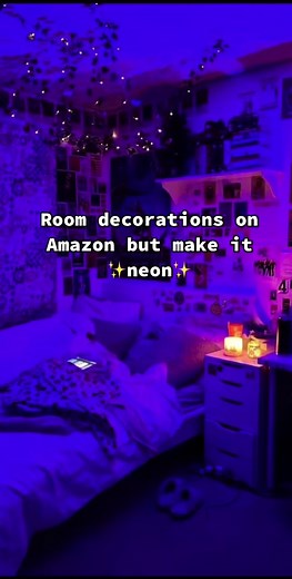 Neon Room Decor Ideas for Colorful LED Aesthetic