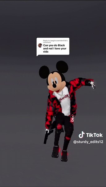 Animated Dance Routine Featuring Cartoon Mouse Character