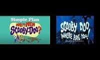 Mix of 2 videos from youtube : Scooby Doo intro mashup