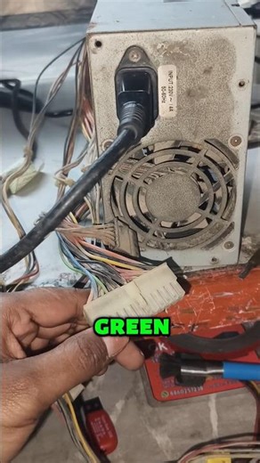 How to check SMPS without motherboard #manishgeek #computer #shortfeed