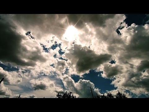 Moving Clouds Time Lapse | Tranquil Sky Background Video hd 1080p60