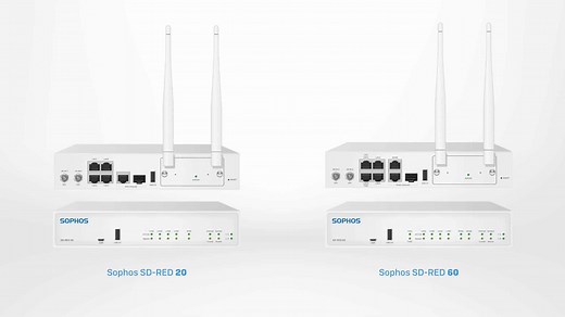 New Sophos hardware - SD-RED 20 and SD-RED 60 available