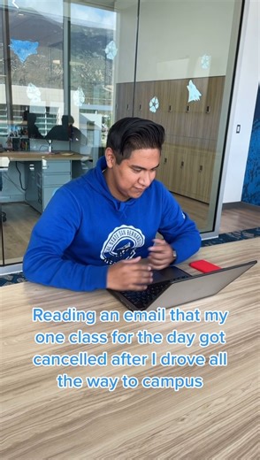 Being a commuter campus is rough sometimes 🥲 But hey, you could study in the SMSU since you're already here, right? . . #CSUSB #WeDefinetheFuture | CSUSB