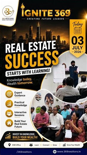 FRIDAY TRAINING | IGNITE369 | CREATING FUTURE LEADERS | JOIN 369 REALTORS