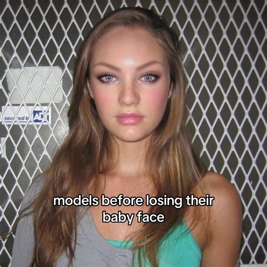 Models Before Losing Their Baby Face: A Visual Journey