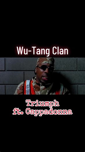 Wu-Tang Clan - Triumph Feat. Cappadonna RIP ODB #hiphop #classichiphop #90shiphop #wutang #tcdvisuals