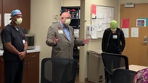 Hospital Chaplain Provides Spiritual Care During Pandemic