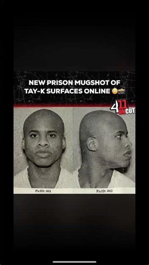 Recent Tay Kay prison mugshot goes viral 😳. #prison #real #life #viral #life #mugshot #tv #hiphop