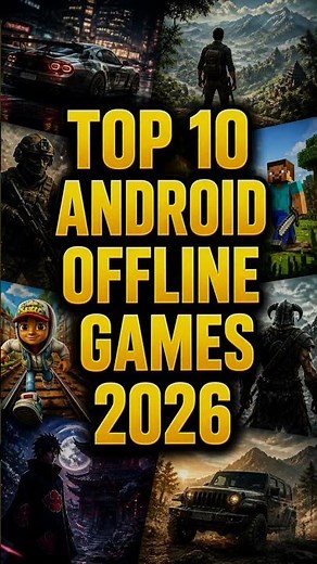 Top 10 Android Offline Games 2026 🎮 (No Internet Needed!)