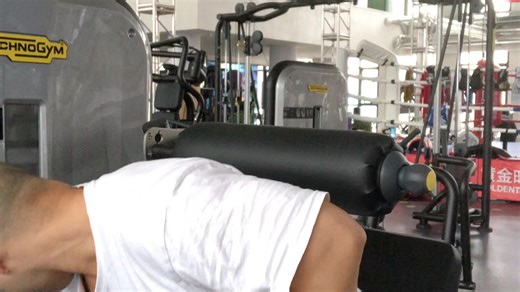 固定器械坐姿三头下压使用方法及注意事项