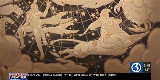 Record-breaking ceiling mural at Hartford’s Bushnell Theater showcases American innovation