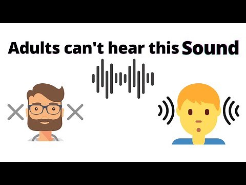 Only Kids Can Hear This Sound!!!