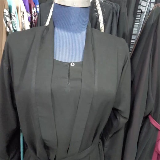 Arabic shafoon two piece abaya Inner arabic stuff closed upper arabic...