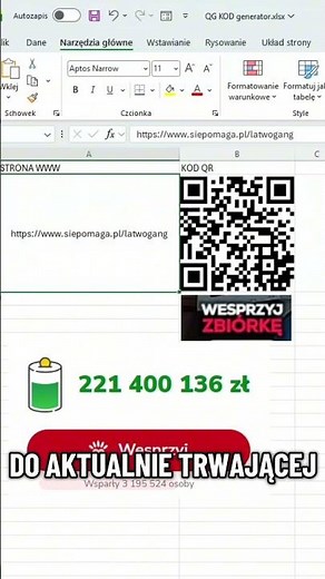 QR code generator in Excel#excel #windows #exceltips