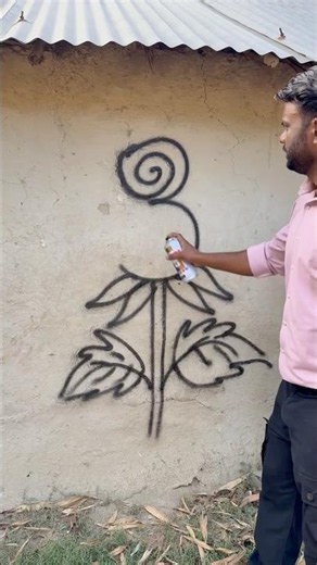 How to draw a rose 🌹 3 number for beginners / the ultimate drawing #shorts