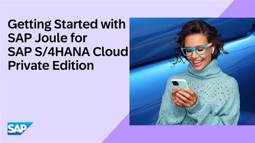 Getting Started with SAP Joule for SAP S/4HANA Cloud Private Edit
