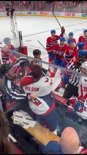 CANADIENS VS CAPITALS #FIGHT #mtlcanadiens | VVSNavy