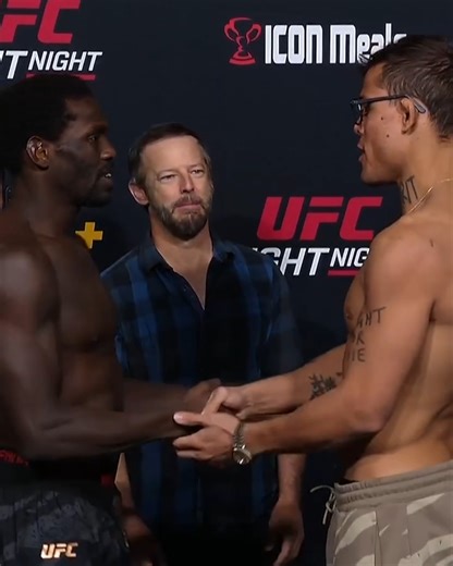 92K views · 920 reactions | One final time! 卵亂 Cannonier and Borralho go face-to-face along with the rest of the #UFCVegas96 athletes at the weigh-ins! | UFC | Facebook