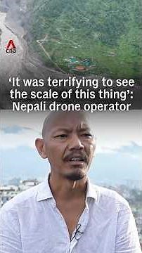 ‘It was terrifying to see the scale of this thing’: Nepali drone operator