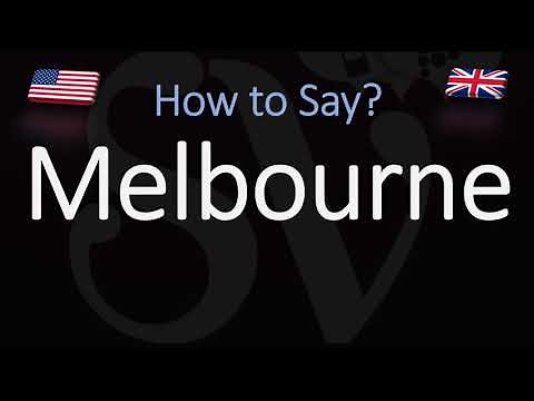 How to Pronounce Melbourne? (CORRECTLY) Australian City, English Pronunciation