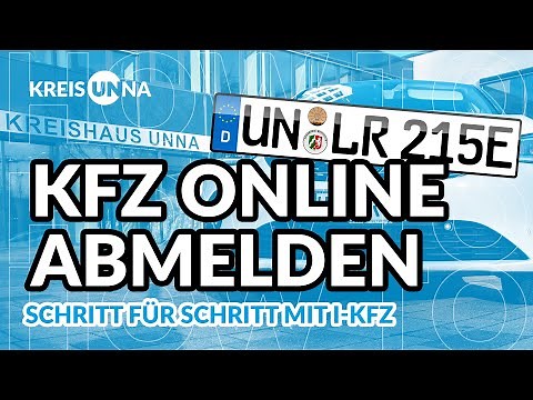 Schritt für Schritt: Kfz online abmelden