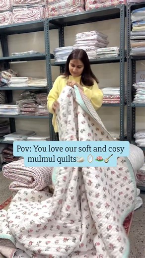 June Moon (Formerly Tints&Textures) | Reversible mulmul quilts🌺🪞 The softest and the most comfortable to use, these handcrafted quilts are just what you need for your moments... | Instagram