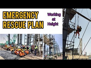 Emergency Rescue Plan || Working At Height Rescue Plan || Safety Rescue Plan ||