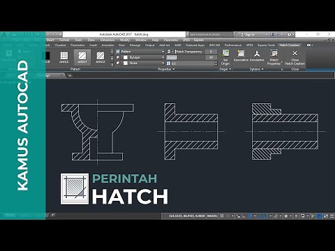 How to Shade Images in AutoCAD - HATCH Command Tutorial