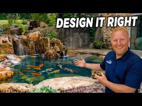 The BEST Pond Design Advice You'll EVER Get!