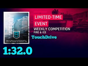 Asphalt 9 | Weekly Competition | Fire & Ice | Touchdrive 1:32.0 | Electric R & Lotus elise 220 Runs